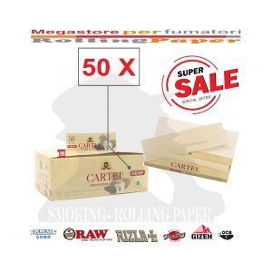 Cartine Cartel Organic Corte Regular – Confezione da 50 libretti