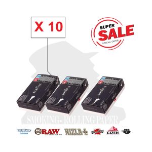 Tubetti per sigarette Korona Slim 6,8 mm ai carboni attivi – 10 scatole da 120 tubetti