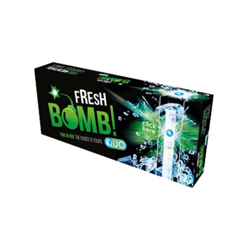 Tubetti per sigarette Fresh Bomb Regular 8 mm con filtro al mentolo – Confezione da 100 tubetti