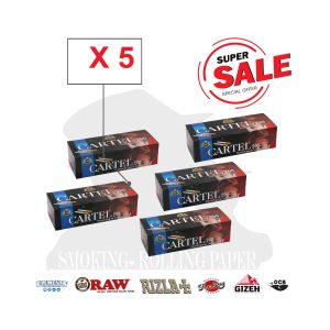 Tubetti per sigarette Cartel King Size con filtro – Confezione da 200 tubetti