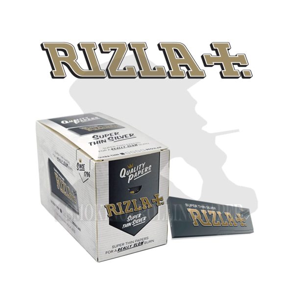 master-129 Cartine Rizla Silver Corte Regular – Confezione da 100 libretti