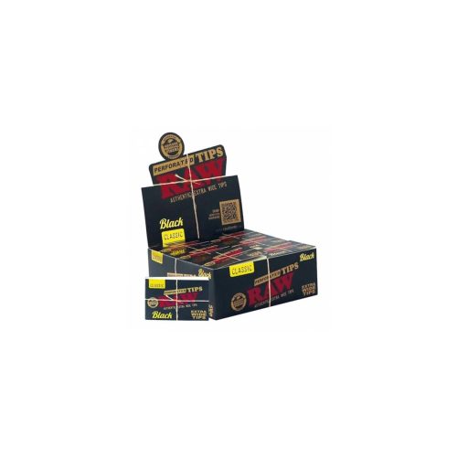 master-140 Filtri in cartoncino RAW Black Classic Extra Wide Regular – 36 blocchetti