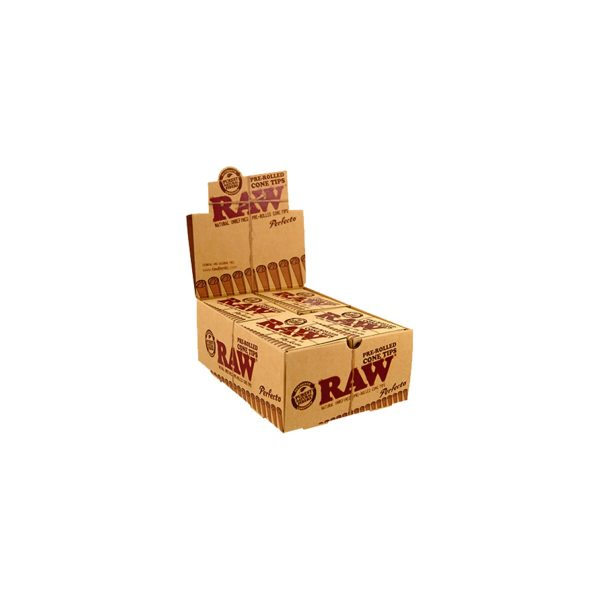 Filtri in cartoncino RAW Pre-Rolled Cone Perfecto – 20 pezzi