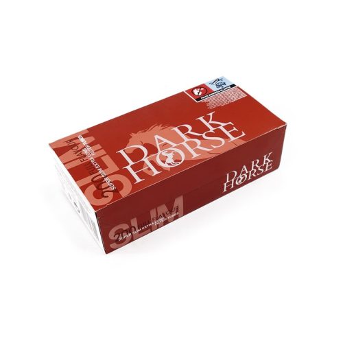 Tubetti per sigarette Dark Horse Super Slim 6,5 × 24 mm – 5 scatole da 200 tubetti