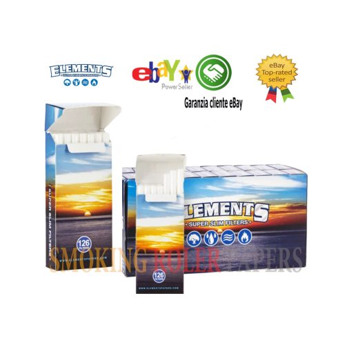 Filtri Elements Super Slim 5 mm in stick – 126 filtri