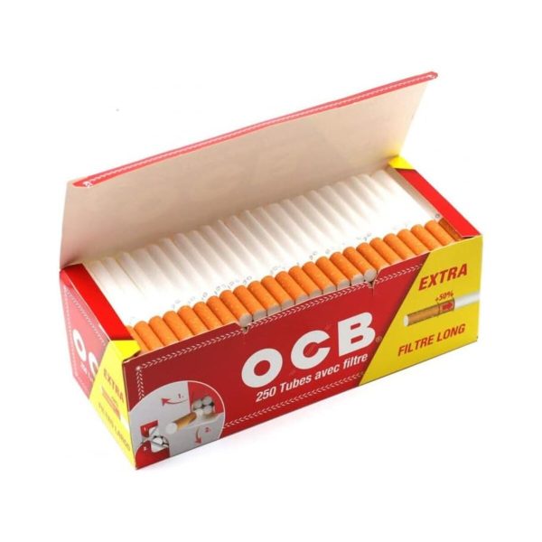 master-152 Tubetti per sigarette OCB con filtro extra lungo – 4 scatole da 250 tubetti