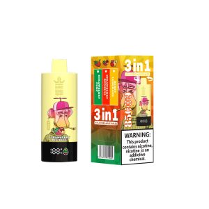 Bang King 85K 3-in-1 – 85.000 puff – Frutti di bosco / Red Bull Fragola / Pomp Fragola