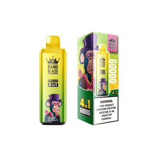 Bang Blaze 60K 4-in-1 – 60.000 puff – Fragola Mango / Fragola Kiwi / Mela Uva / Anguria Dragon Fruit