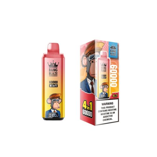 Bang Blaze 60K 4-in-1 – 60.000 puff – Mirtillo Ice / Pesca Mango / Anguria Passion / Melone Mela