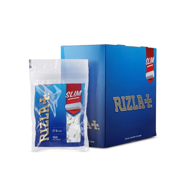 master-17 Filtri per sigarette Rizla Slim 6 mm in spugna – 150 filtri