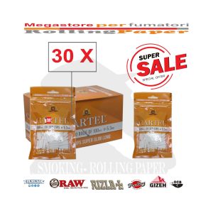 Filtri Cartel Super Slim 5,3 × 22 mm – 30 bustine da 100 filtri