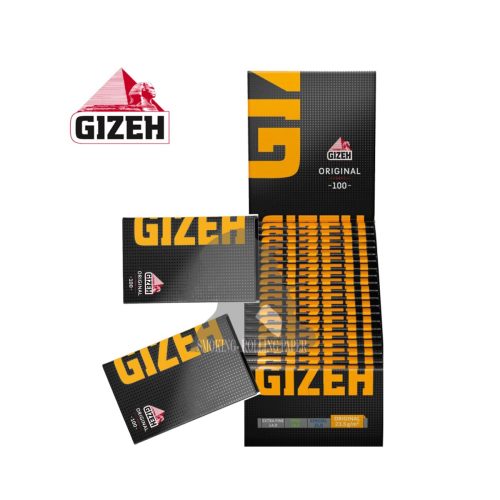 Cartine Gizeh Black Corte Regular – Confezione da 20 libretti