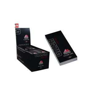 Filtri in cartoncino Gizeh Black Regular perforati – Blocchetti da 35 tips