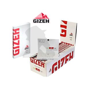 Cartine Gizeh Fine Red Corte Regular – Confezione da 20 libretti
