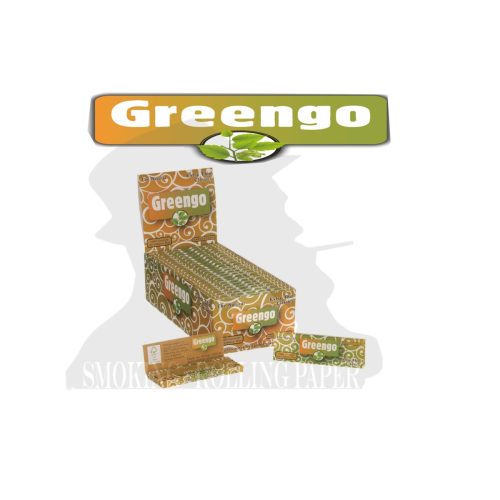 master-205 Cartine Greengo Classic Green White Corte Regular – Confezione da 50 libretti