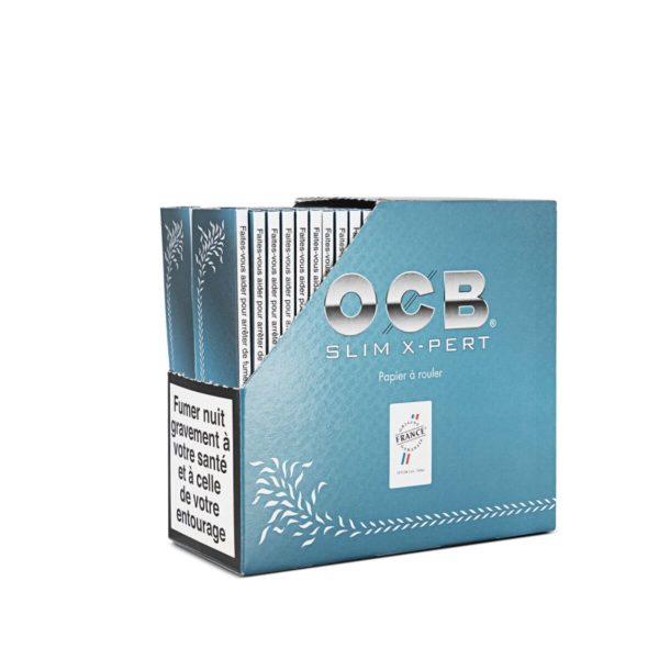 Cartine OCB X-Pert Blue King Size Slim – Confezione da 50 libretti