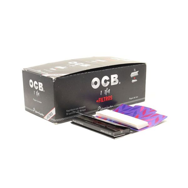 master-218 Cartine OCB Premium King Size con filtri – Confezione da 24 libretti