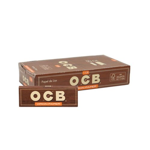 master-220 Cartine OCB Virgin Brown Medium 1¼ – Confezione da 25 libretti