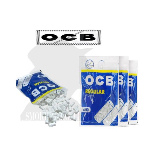 Filtri OCB Regular 7,5 mm lunghi – 20 bustine da 100 filtri
