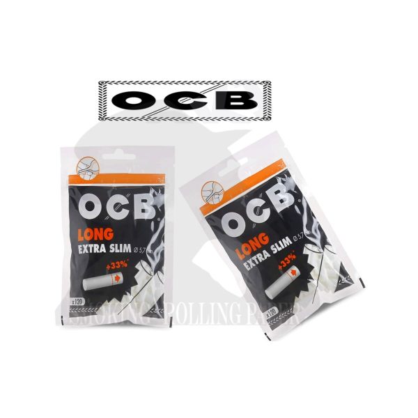 master-226 Filtri OCB Extra Slim 5,7 mm lunghi – 20 bustine da 120 filtri