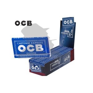 Cartine OCB No. 4 Blue Corte Regular – Confezione da 25 libretti