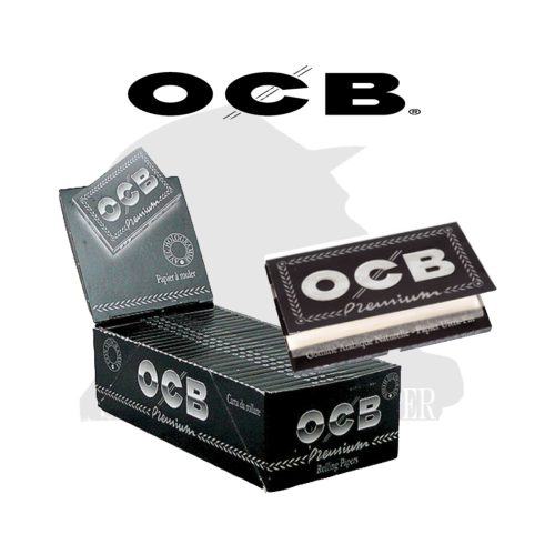 master-236 Cartine OCB Premium Black Corte Regular – Confezione da 25 libretti