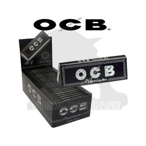 Cartine OCB Premium Black Corte Regular – Confezione da 50 libretti