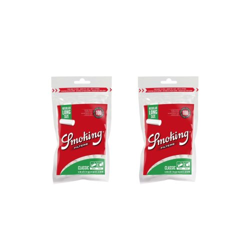 Filtri Smoking Classic Regular 8 × 22 mm – 100 filtri