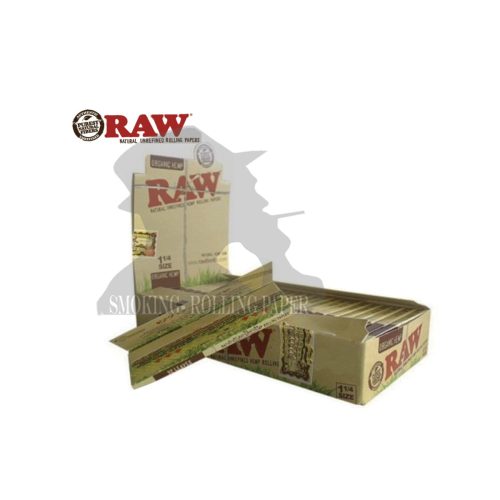 master-263 Cartine RAW Organic Medium 1¼ – Confezione da 24 libretti