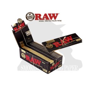 Cartine RAW Classic Black Corte Regular – Confezione da 50 libretti