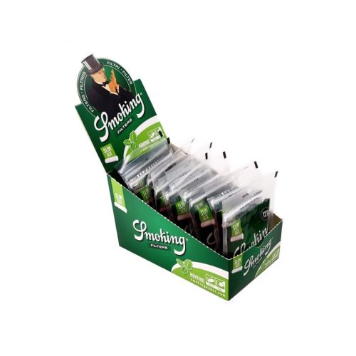 master-28 Filtri Smoking Menthol Slim 6 × 15 mm – 120 filtri