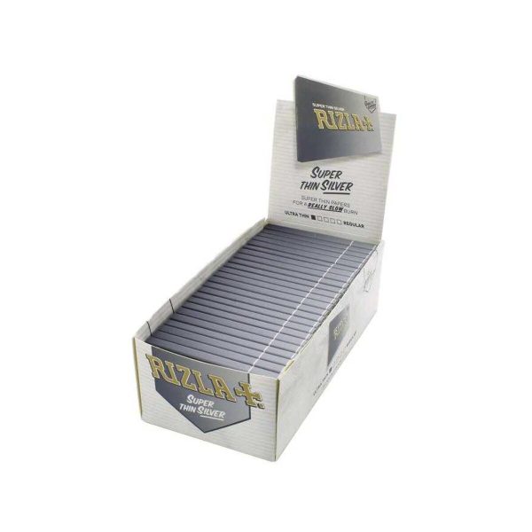 master-280 Cartine Rizla Silver Corte Regular – Confezione da 50 libretti