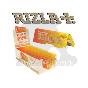 Cartine Rizla Orange Corte Regular – Confezione da 50 libretti
