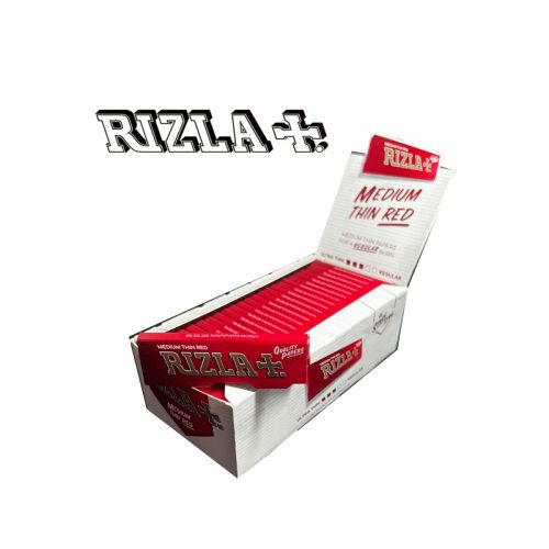 Cartine Rizla Red Corte Regular – Confezione da 50 libretti