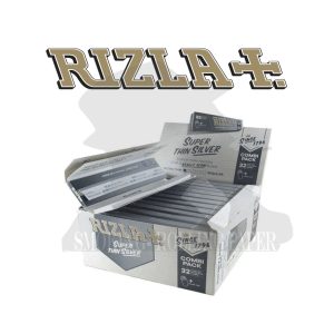 Cartine Rizla Silver King Size Slim con filtri – Confezione da 24 libretti