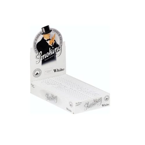 master-306 Cartine Smoking White Corte Regular – Confezione da 25 libretti