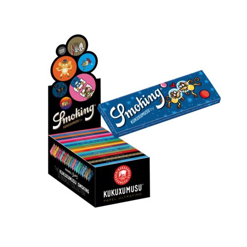 master-309 Cartine Smoking Kukuxumusu Corte Regular – Confezione da 50 libretti