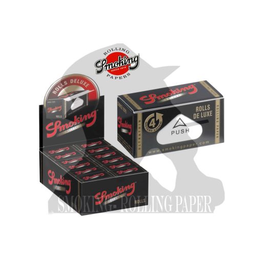 Cartine a rotolo Smoking Deluxe Rolls King Size Slim – 24 rotoli