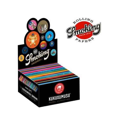 master-320 Cartine Smoking Kukuxumusu Ultra Fine King Size Slim – Confezione da 50 libretti