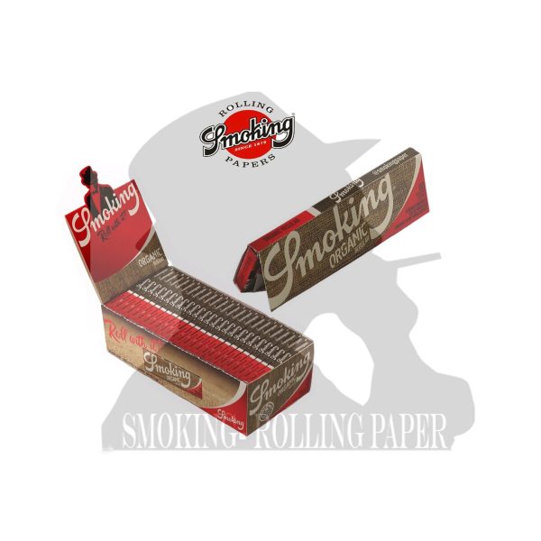 Cartine Smoking Organic Corte Regular – Confezione da 50 libretti