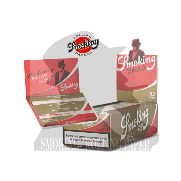 Cartine Smoking Gold Corte Regular – Confezione da 25 libretti