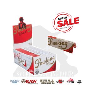 Cartine Smoking White Corte Regular – Confezione da 50 libretti