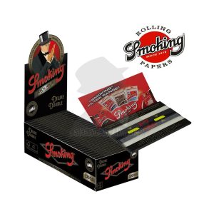 Cartine Smoking Deluxe Double Regular 69 × 37 mm – 25 libretti da 120 fogli