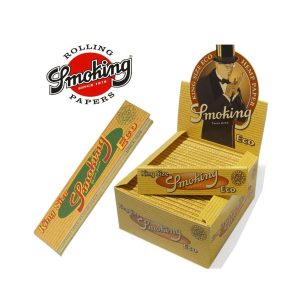Cartine Smoking ECO King Size in canapa – Confezione da 50 libretti