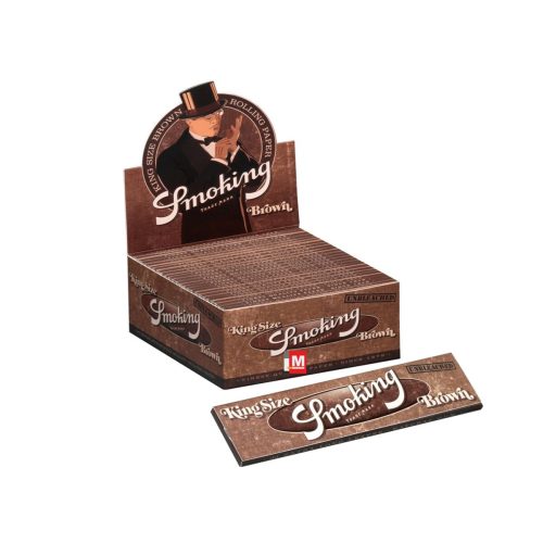 master-352 Cartine Smoking Brown King Size Slim – Confezione da 50 libretti