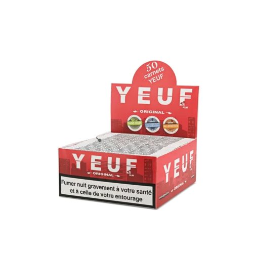 master-356 Cartine YEUF Original King Size – Confezione da 50 libretti
