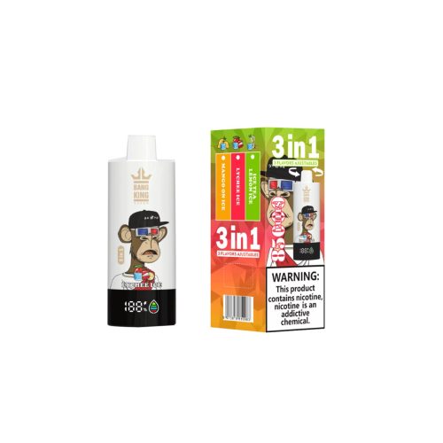master-365 Bang King 85K 3-in-1 – 85.000 puff – Tè al limone / Litchi / Mango Ice
