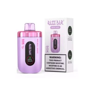 Razz Bar 50K – 50.000 puff – Uva e Red Bull / Red Bull Grape