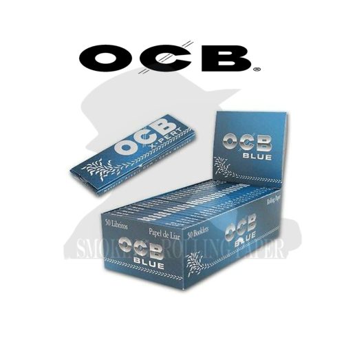 master-378 Cartine OCB X-Pert Blue Corte Regular – Confezione da 50 libretti