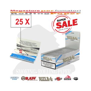 Cartine Rizla Micron Corte Regular – Confezione da 25 libretti
